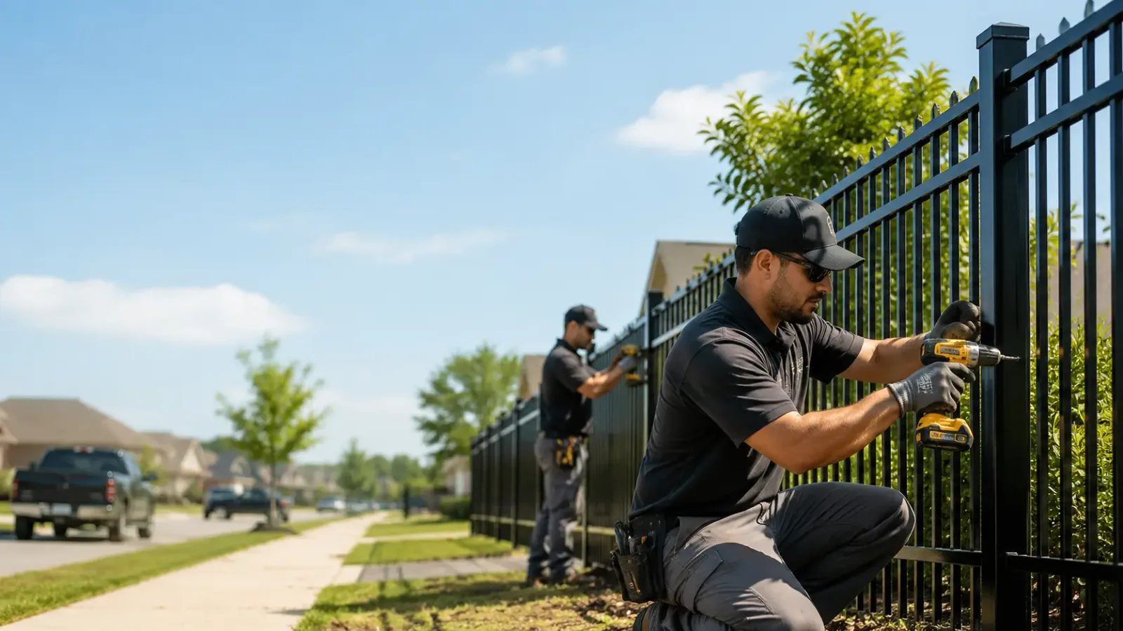 Metal Fence Installation in Norman, AR